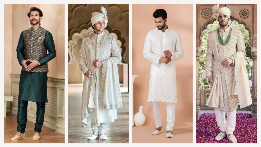 Đối với nam giới, Kurta Pajama và Sherwani vẫn là lựa chọn thoải mái và phổ biến