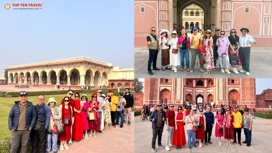 Các vị khách đã tin tưởng lựa chọn tour du lịch Ấn Độ tại nhà Top Ten Travel