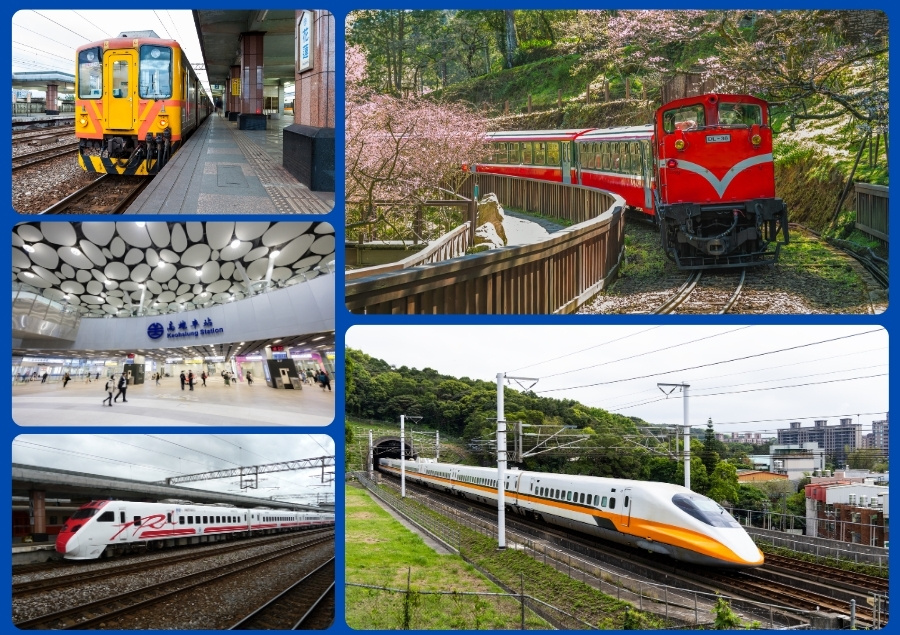 Những chuyến tàu với nhiều trải nghiệm hấp dẫn tại Đài Loan