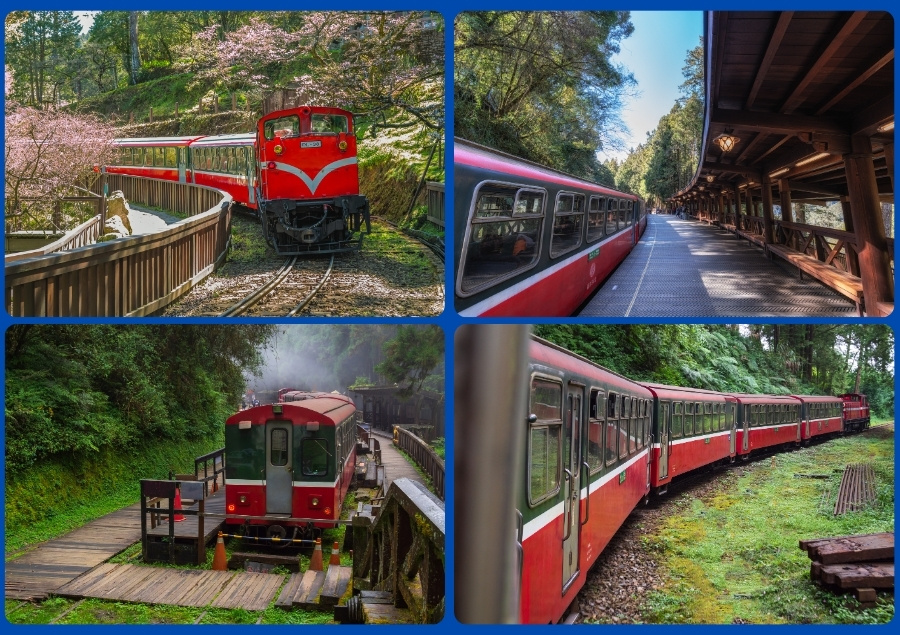 Alishan Forest Railway là tuyến đường sắt cổ nổi tiếng nhất Đài Loan