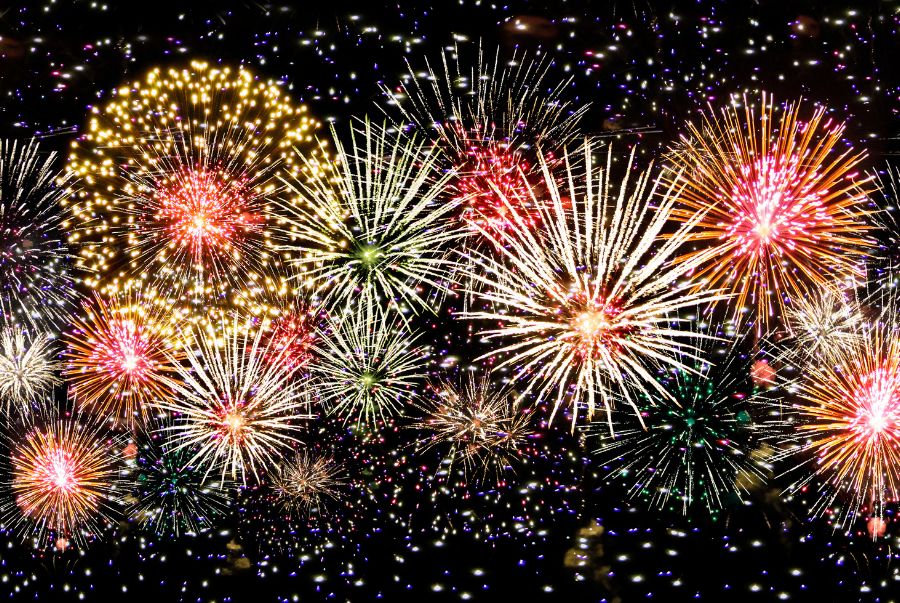 Những màn trình diễn ánh sáng độc đáo tại lễ hội