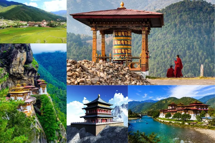 Bhutan được được bao bọc bởi không khí trong lành và mát mẻ của thiên nhiên