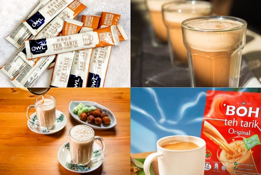 Trà sữa Teh Tarik là một món đồ uống phổ biến của người dân địa phương