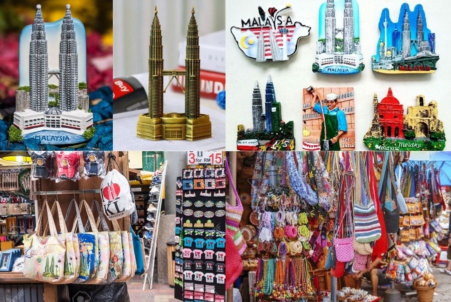 Một số món quà lưu niệm phổ biến tại Malaysia