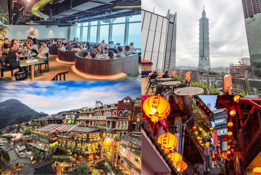 Đài Loan sở hữu rất nhiều quán cà phê và nhà hàng có view tuyệt đẹp