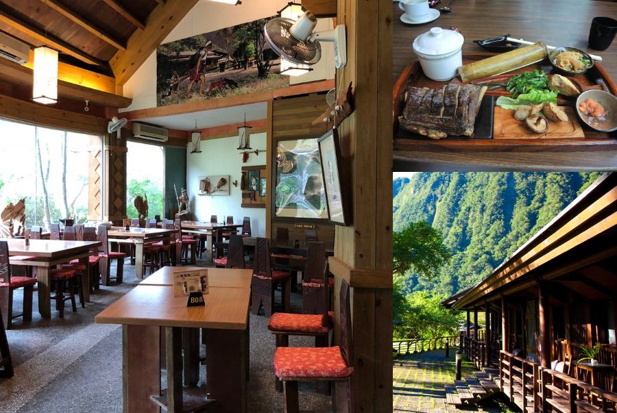 Leader Village Taroko Restaurant là nhà hàng mang đậm dấu ấn văn hóa của người Taroko
