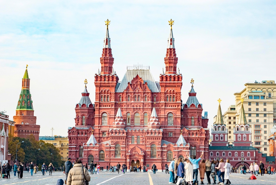 Quảng trường Đỏ được xem là trái tim của thủ đô Moscow