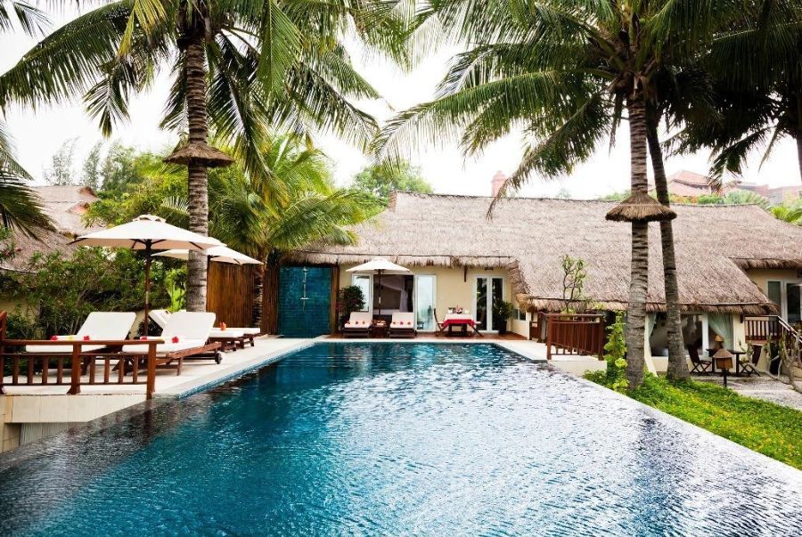 Villa có hồ bơi riêng tại resort đem đến cảm giác riêng tư, thoải mái