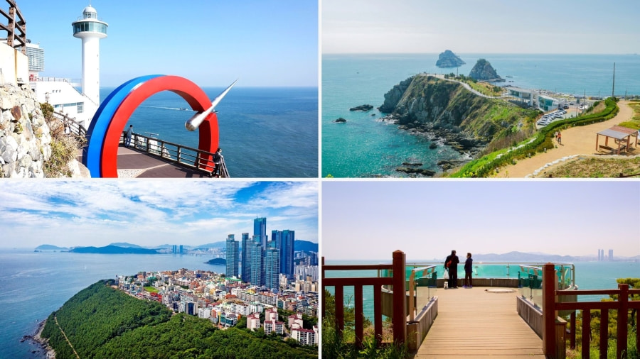Đi dạo tại các công viên ven biển tuyệt đẹp cũng được biết đến như một trong những trải nghiệm thú vị tại Busan mùa hè