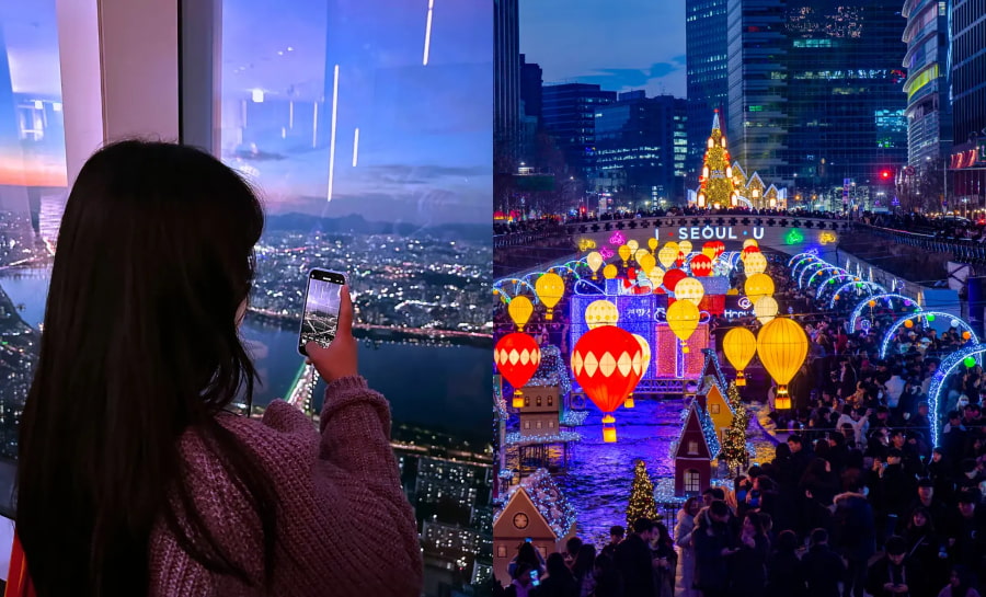 Du lịch Seoul về đêm là hành trình khám phá một vẻ đẹp lung linh và vô cùng quyến rũ