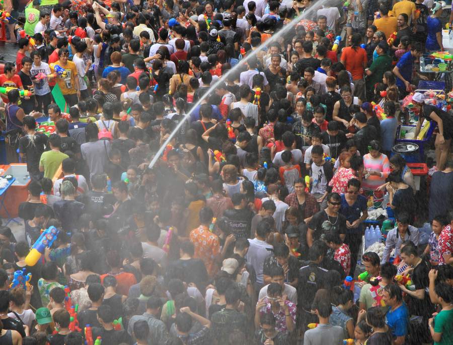 Lễ hội Songkran tại Pattaya có thể kéo dài lên đến 1 tuần