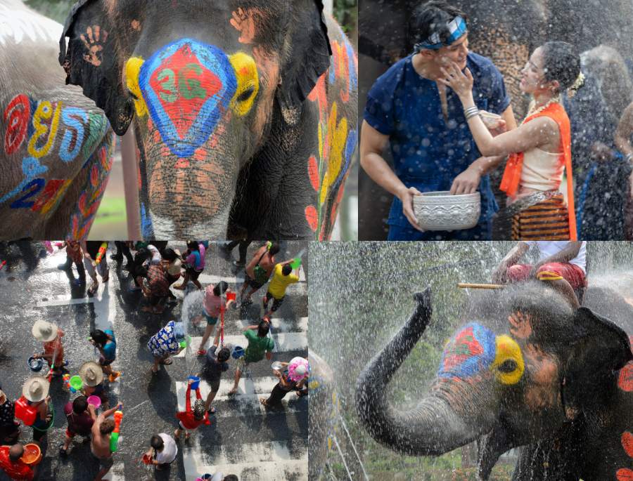 Lễ hội Songkran là lễ hội được mong chờ nhất mỗi khi mùa hè gõ cửa