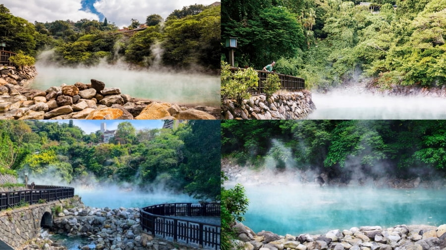 Suối nước nóng Beitou nổi tiếng là một trong những suối nước nóng tự nhiên tốt cho sức khỏe tại Đài Bắc
