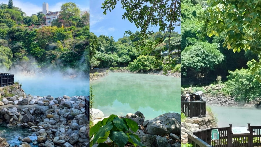 Bạn có thể ghé thăm suối nước nóng Beitou quanh năm
