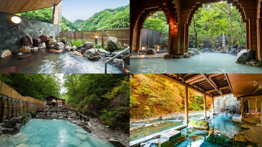 Rotenburo mang đến một trải nghiệm tắm suối nước nóng độc đáo và khó quên