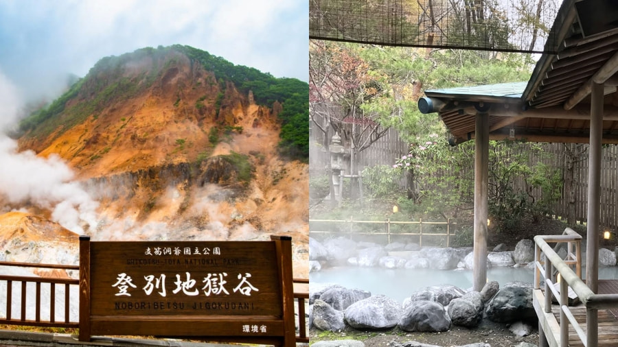 Noboribetsu Onsen nổi tiếng là một trong những khu vực suối nước nóng ấn tượng nhất Nhật Bản