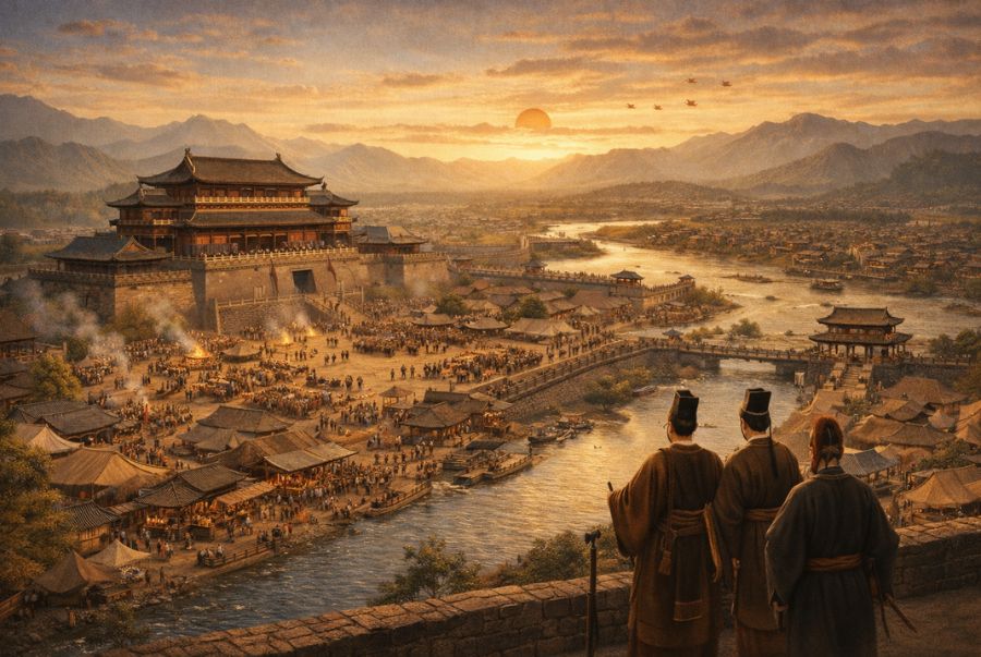 Triều đại Tây Chu được xem là giai đoạn đầu tiên đặt nền móng cho vai trò kinh đô của khu vực Tây An