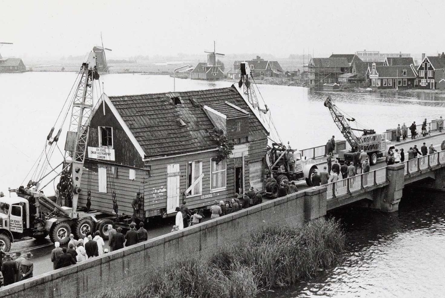 Khu vực sông Zaan từng là vùng công nghiệp với hàng trăm cối xay gió