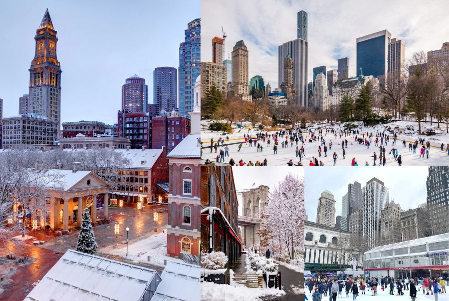 Khung cảnh mùa đông tuyệt đẹp tại nước Mỹ xinh đẹp