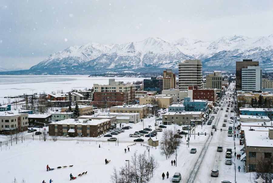 Anchorage là thành phố mùa đông lãng mạn bậc nhất tại Mỹ