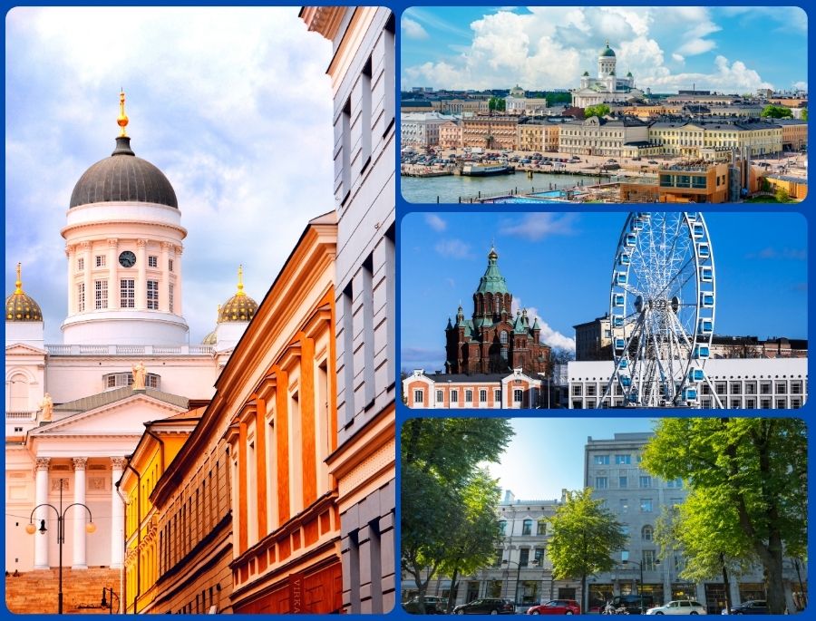Thủ đô Helsinki mang vẻ đẹp trầm lắng, cổ điển với những công trình kiến trúc được sắp đặt hài hòa
