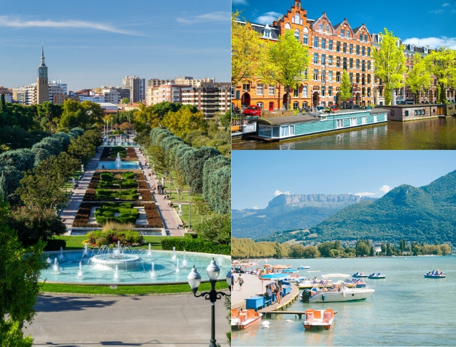 Mùa hè tại Châu Âu có thời tiết mát mẻ, trời trong xanh kết hợp với nắng vàng nhẹ