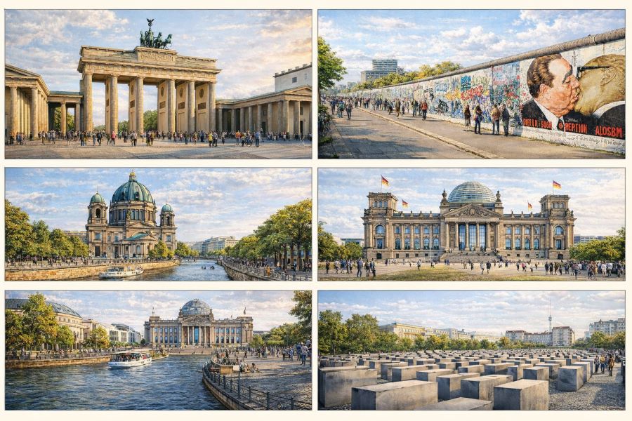 ​Berlin là trung tâm chính trị hành chính và văn hóa quan trọng bậc nhất của nước Đức