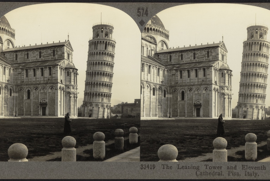 Tháp nghiêng Pisa được khởi công xây dựng vào cuối thế kỷ 12