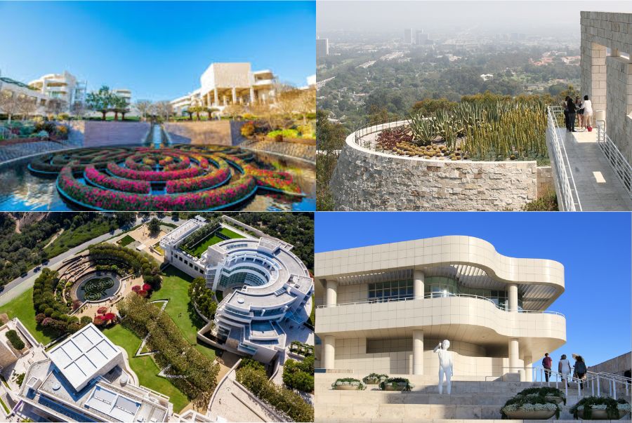 Getty Center vào mùa thu vừa thơ mộng, vừa lãng mạn, đốn tim biết bao du khách