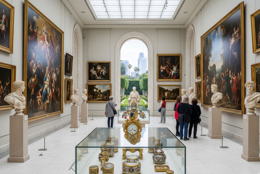 Những kiệt tác nghệ thuật được nhiều người yêu thích tại The Getty Center