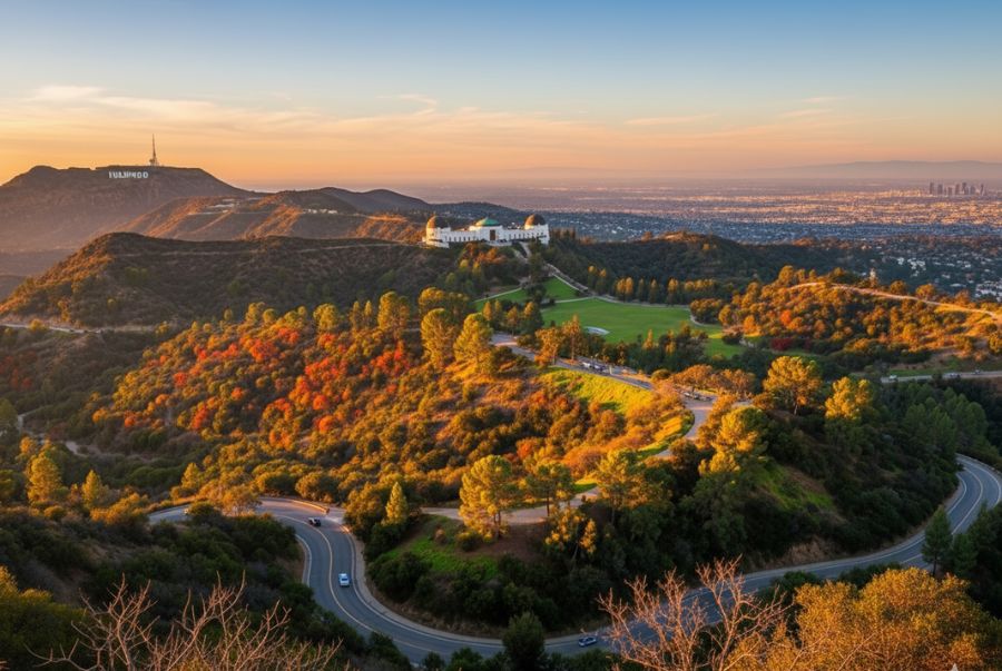 Griffith Park trở thành điểm sáng đặc biệt trong lòng Los Angeles mỗi khi mùa thu gõ cửa