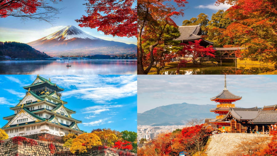 Thời tiết miền Trung Nhật Bản trở nên ôn hòa và dễ chịu hơn khi bước vào tháng 9 của mùa thu