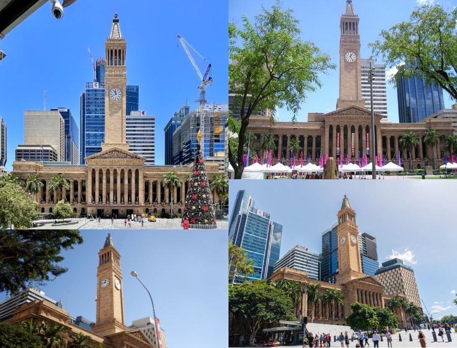 Brisbane City Hall - Tòa nhà lịch sử được xây dựng theo lối kiến trúc tân cổ điển