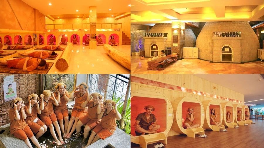 Không gian sinh hoạt tại các phòng xông hơi Jimjibang - một trong những nét đặc trưng thú vị nhất trong văn hóa Hàn Quốc