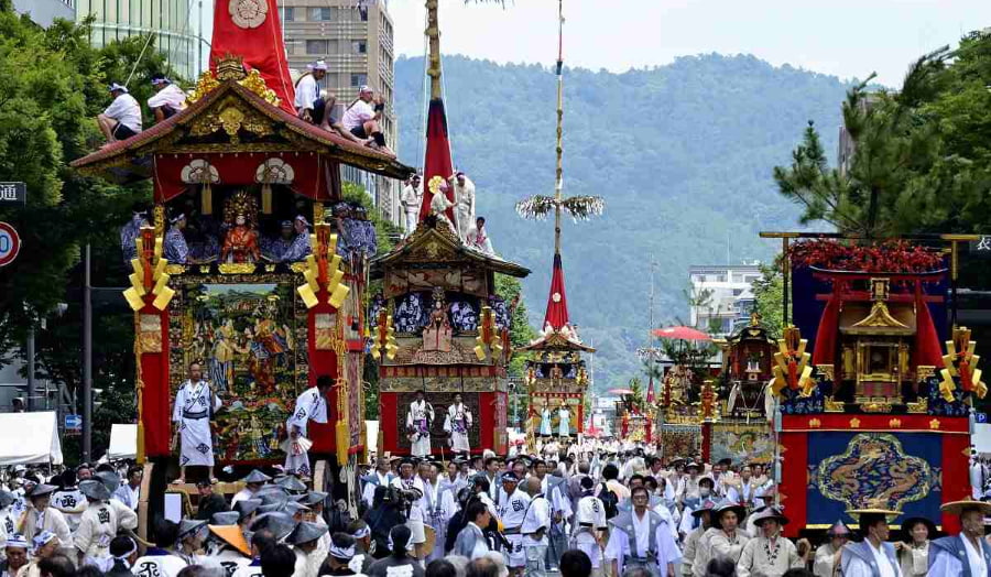 Lễ hội Gion Matsuri năm 2025 sẽ diễn ra trong suốt tháng 7