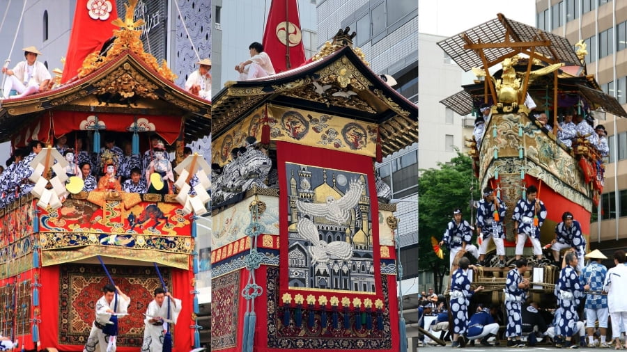 Yamaboko Junko là điểm đặc biệt của Lễ hội Gion Matsuri
