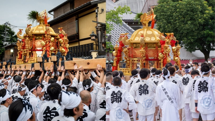 Shinkō-sai là một nghi lễ quan trọng trong Lễ hội Gion Matsuri