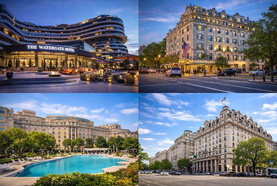 Các khách sạn nằm ngay khu vực thành phố giúp du khách dễ dàng di chuyển tham quan