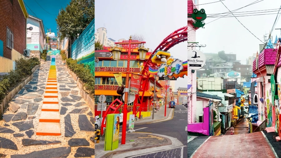 Làng Cổ Tích Songwol-dong là một trong những địa điểm du lịch ở Incheon Hàn Quốc mà bạn không nên bỏ qua