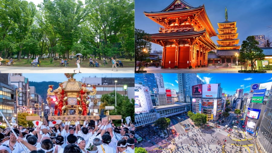 Kết hợp hoạt động miễn phí là cách tuyệt vời để khám phá Nhật Bản không tốn quá nhiều chi phí