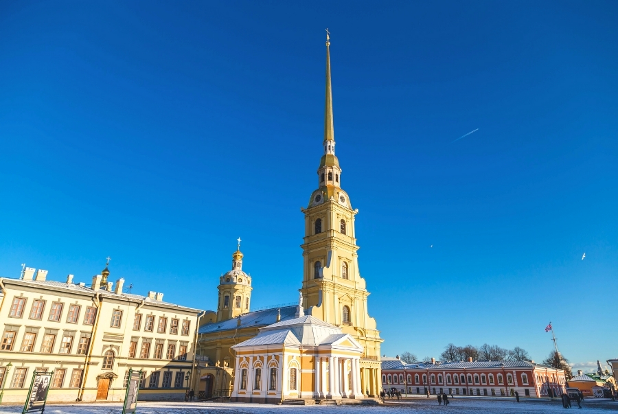 Pháo đài Peter and Paul là nơi khai sinh Saint Petersburg