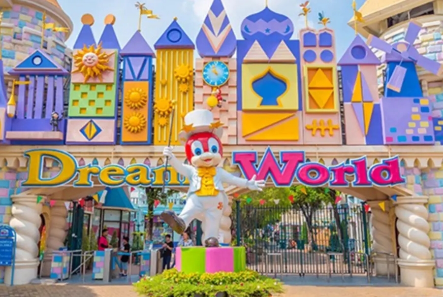 Dream World là công viên giải trí nổi tiếng của Thái Lan được ví như Disneyland thu nhỏ