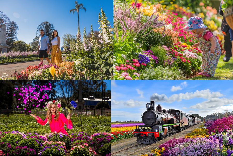 Toowoomba Carnival of Flowers được tổ chức hàng năm tại thành phố Toowoomba, bang Queensland