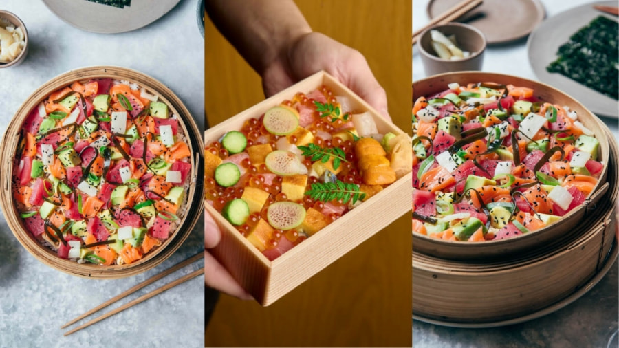 Chirashizushi là một món ăn truyền thống của Nhật Bản mang đậm tính nghệ thuật