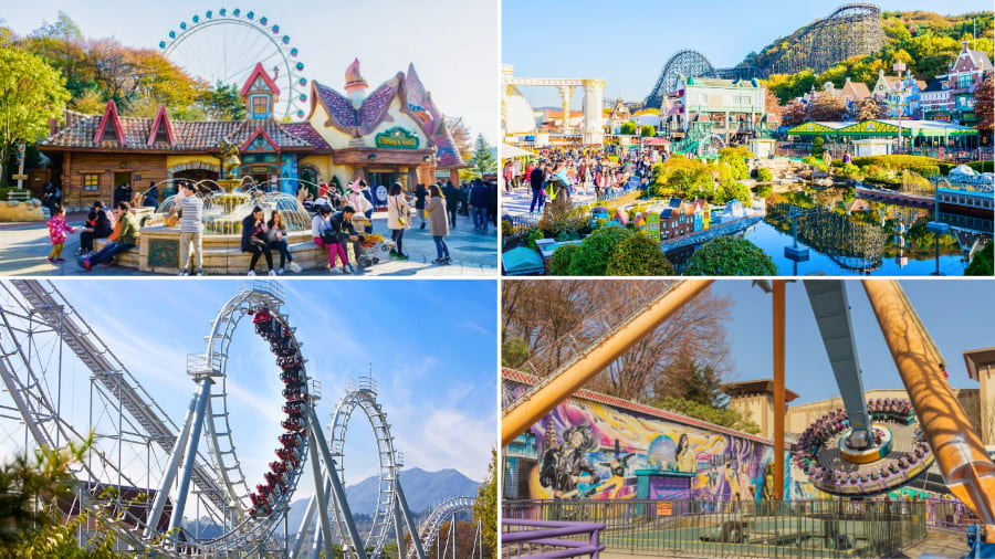 Công viên Everland Hàn Quốc tọa lạc tại Yongin, nằm cách thủ đô Seoul sôi động không quá xa