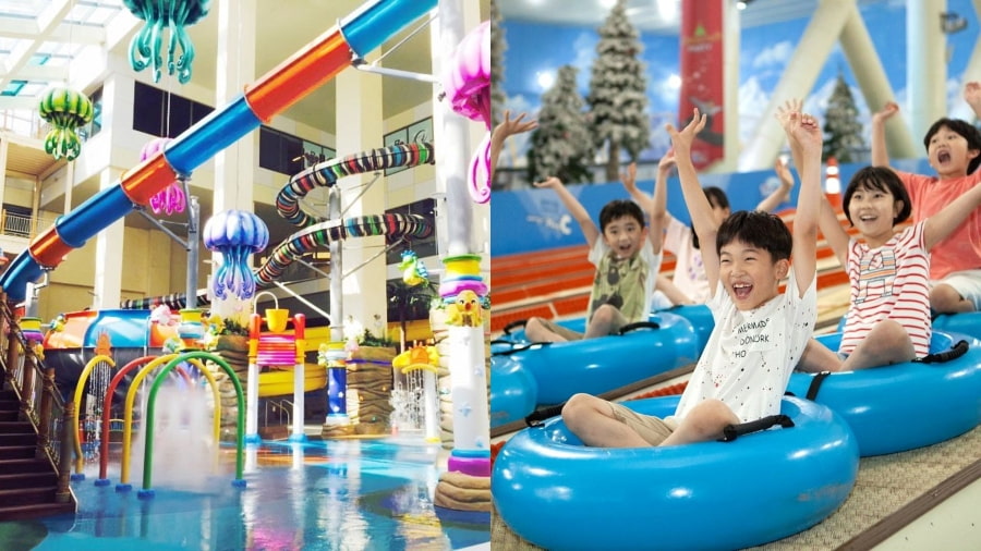 Woongjin Playdoci – Công viên nước và trượt tuyết độc đáo dành cho mùa hè của bạn