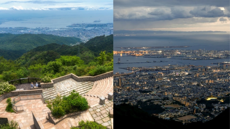 Mount Rokko là một dãy núi hùng vĩ bao quanh Kobe, mang đến khung cảnh thiên nhiên tuyệt đẹp, đặc biệt là vào ban đêm