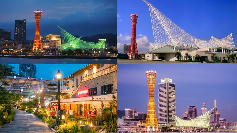 Meriken Park và Harborland là khu vực cảng biển sôi động, mang đến một không khí thư giãn và giải trí tuyệt vời