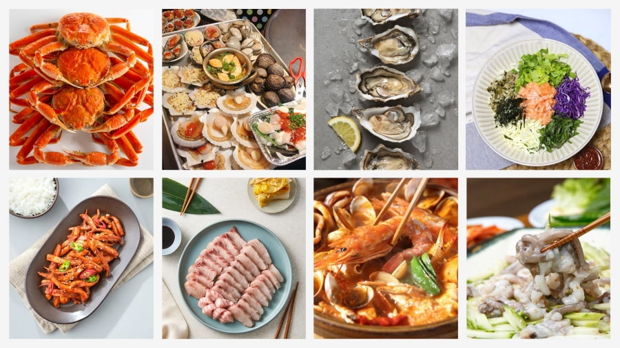 Mỗi món hải sản tại Busan đều có nét đặc trưng riêng, hứa hẹn chinh phục mọi khẩu vị của du khách khi đến đây
