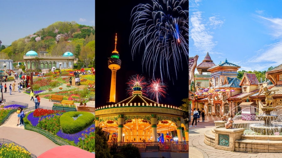 Các công viên giải trí Hàn Quốc sẽ mang đến cho bạn một chuyến đi với thật nhiều cung bậc cảm xúc khó quên